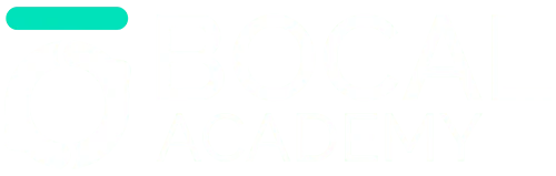 Logo blanc Bocal Academy